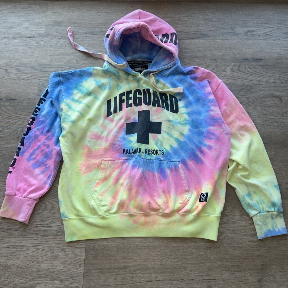 Adult Officially Licensed Lifeguard Products LIFEGUARD Hooded Sweatshirt XL
